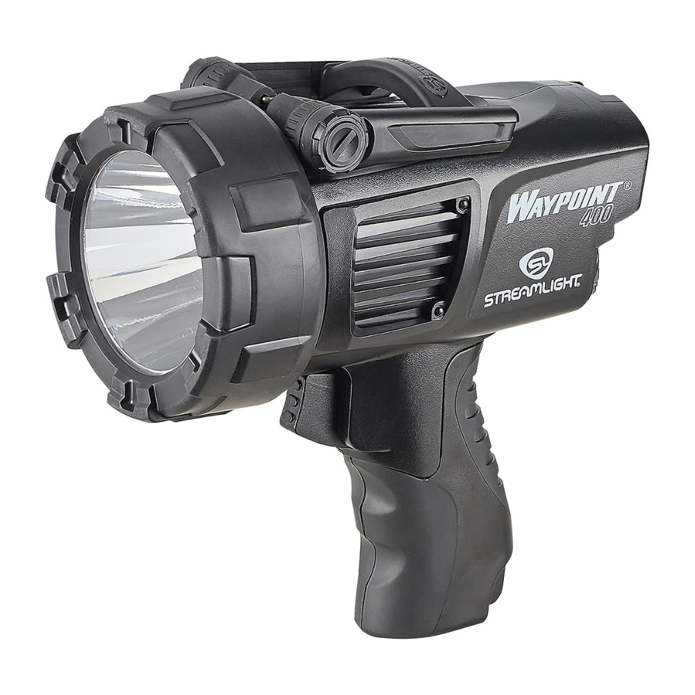 Streamlight Waypoint® 400 Long Rage Pistol Grip Spotlight with AC Charger (Black) | All Security Equipment
