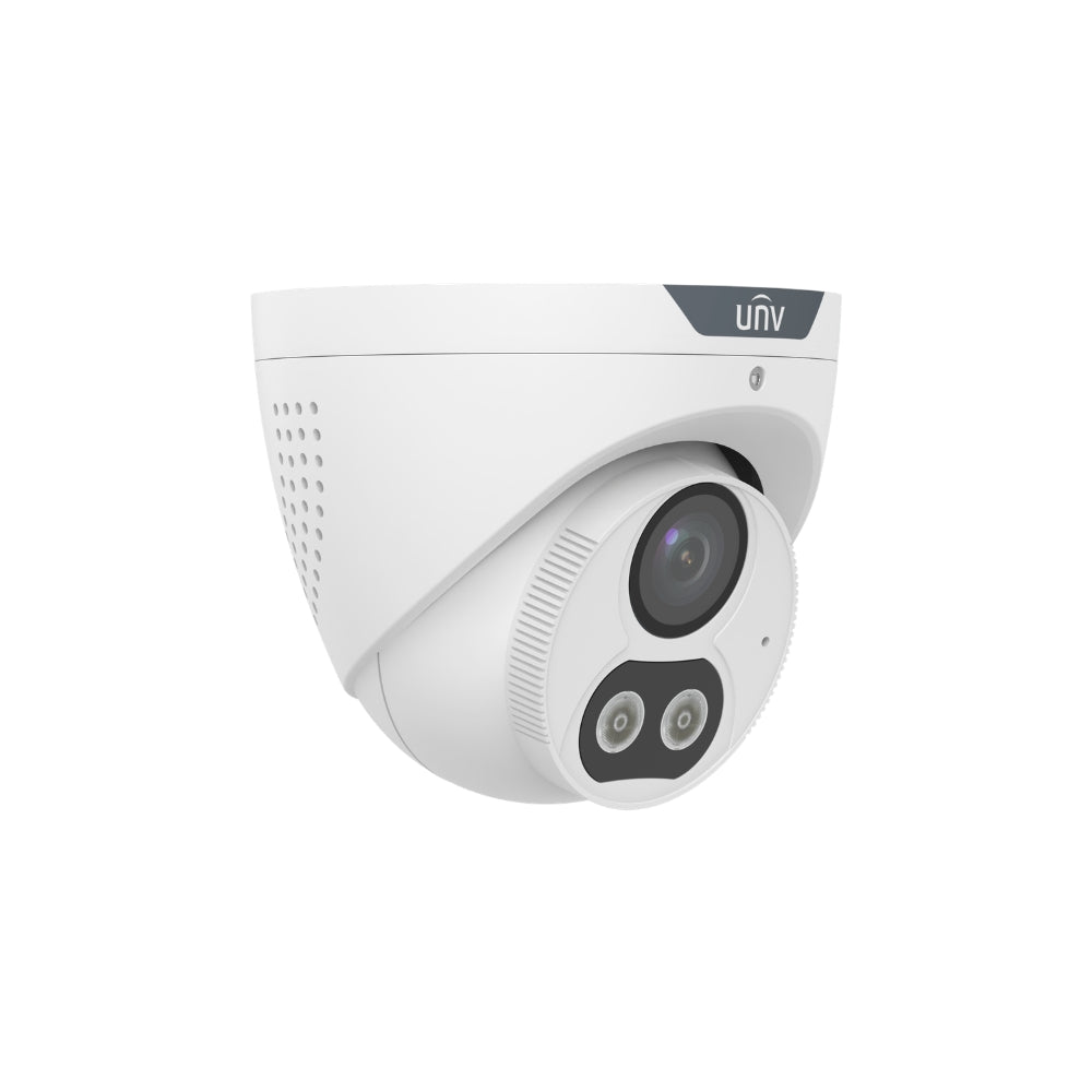 UNV IPC3618SR-ADF28KMC-DL-H 8MP Fixed Dual-light Turret Network Camera (2.8mm Focal) | All Security Equipment