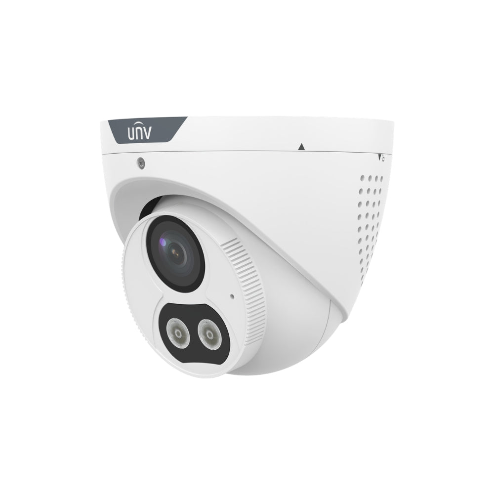 UNV IPC3618SR-ADF28KMC-DL-H 8MP Fixed Dual-light Turret Network Camera (2.8mm Focal) | All Security Equipment