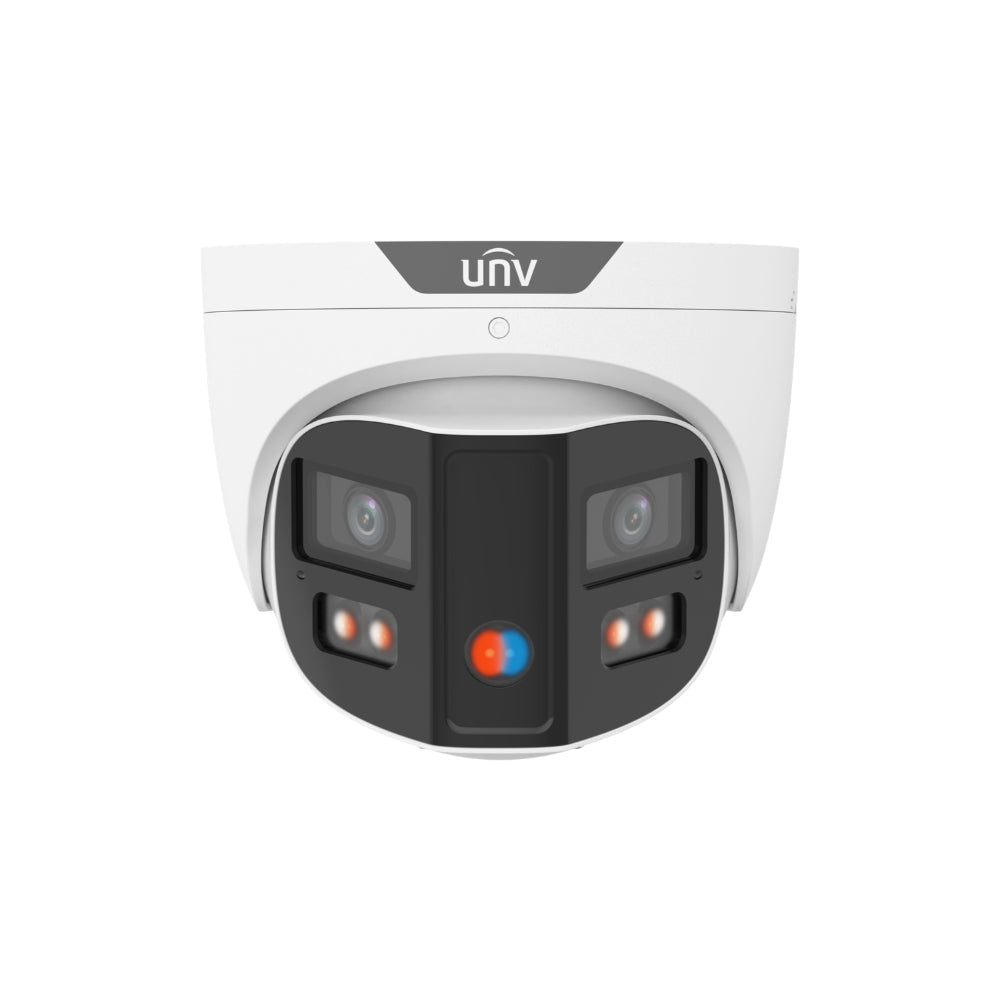 UNV IPC3K28SE-ADF28KMC-DL-I0 8MP Pano Double-Light Alarm Binocular Eyeball Network Camera | All Security Equipment