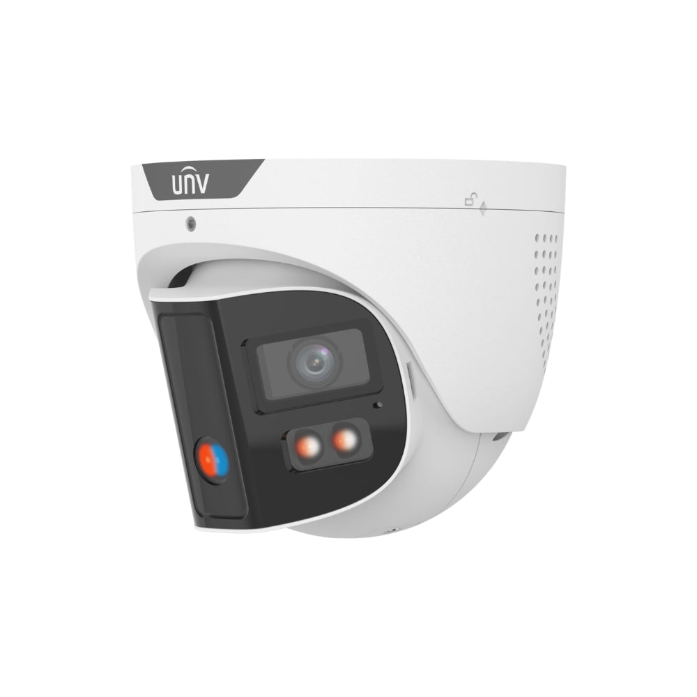 UNV IPC3K28SE-ADF28KMC-DL-I0 8MP Pano Double-Light Alarm Binocular Eyeball Network Camera | All Security Equipment