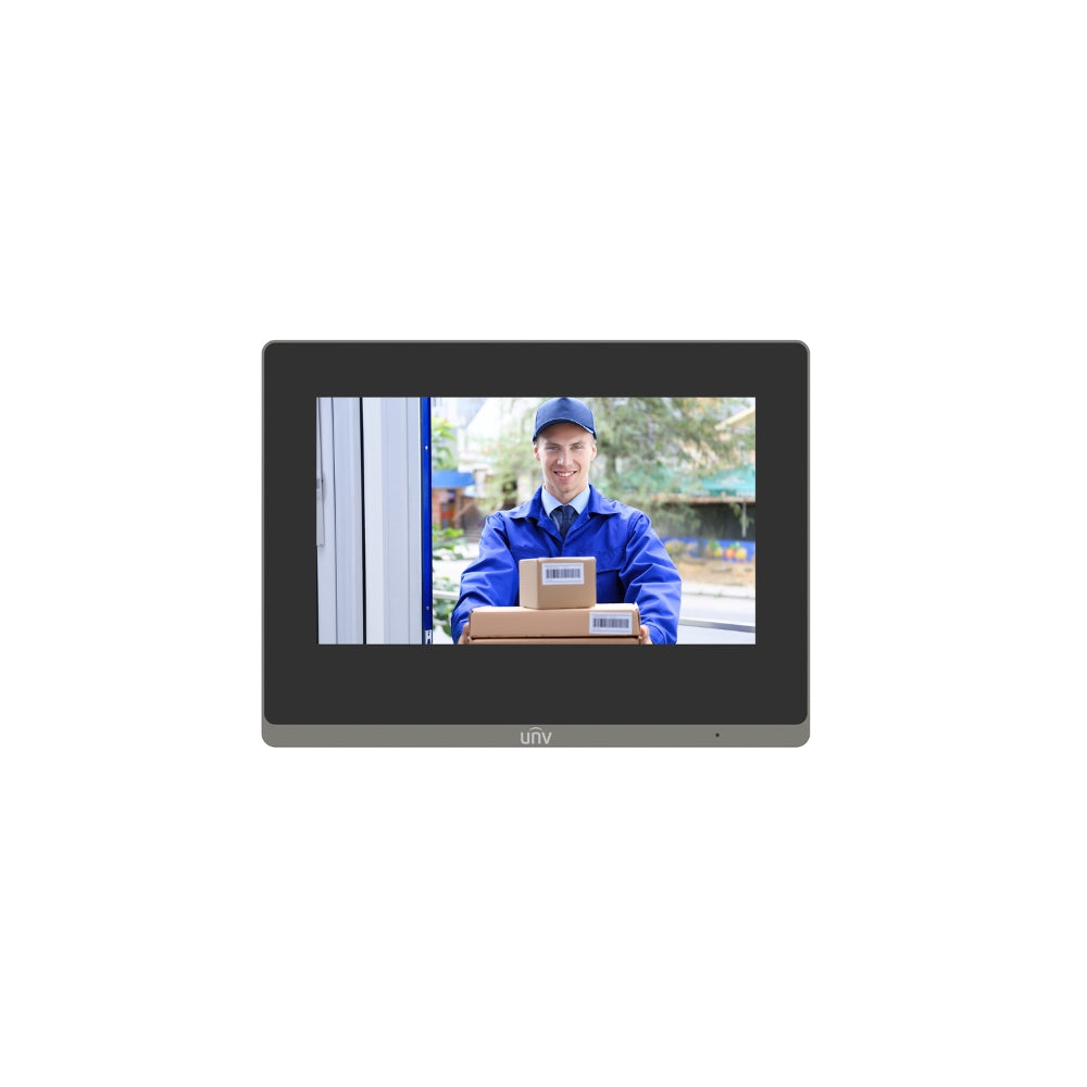 UNV OEI-372S-H-W Wall-Mounted 7" Indoor Station (Touch Screen) | All Security Equipment