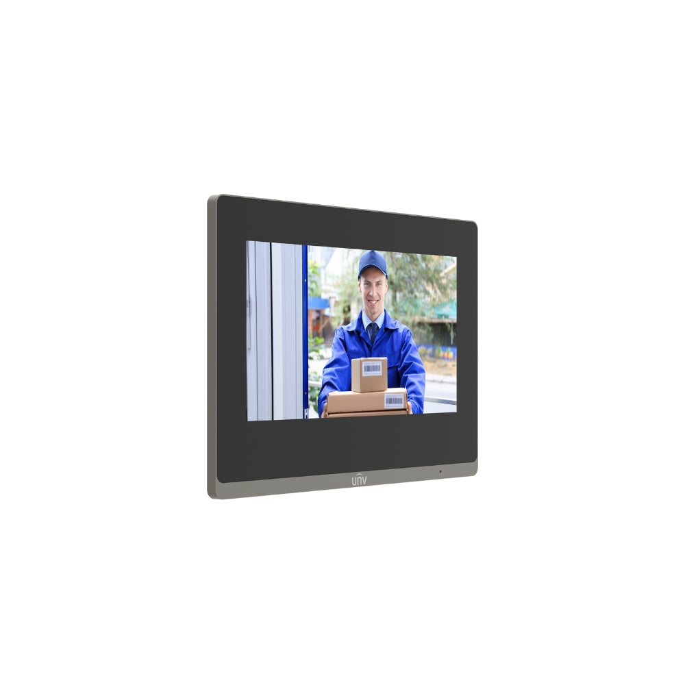 UNV OEI-372S-H-W Wall-Mounted 7" Indoor Station (Touch Screen) | All Security Equipment
