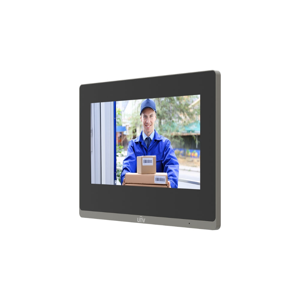 UNV OEI-372S-H-W Wall-Mounted 7" Indoor Station (Touch Screen) | All Security Equipment