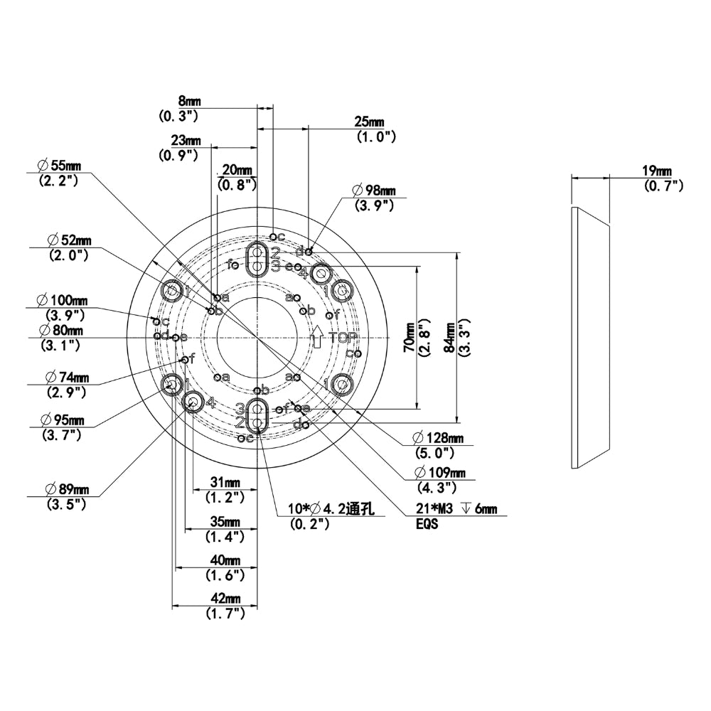 UNV TR-SM05-IN Fixed Dome Switch Box Adapter | All Security Equipment