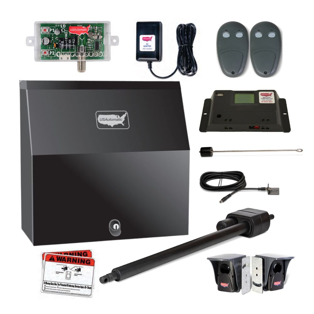 USAutomatic Patriot I AC Charged Gate Opener | All Security Equipment