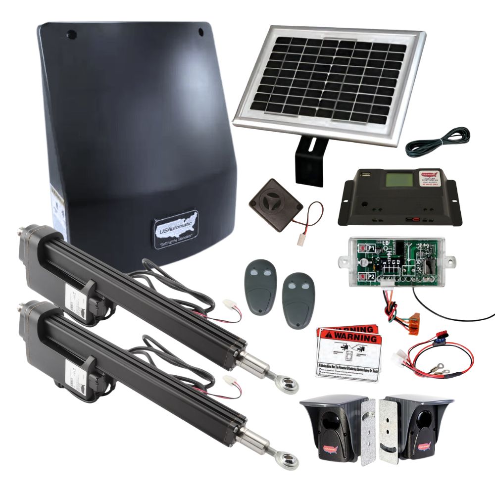 USAutomatic Ranger 500 Dual Solar Gate Opener | All Security Equipment