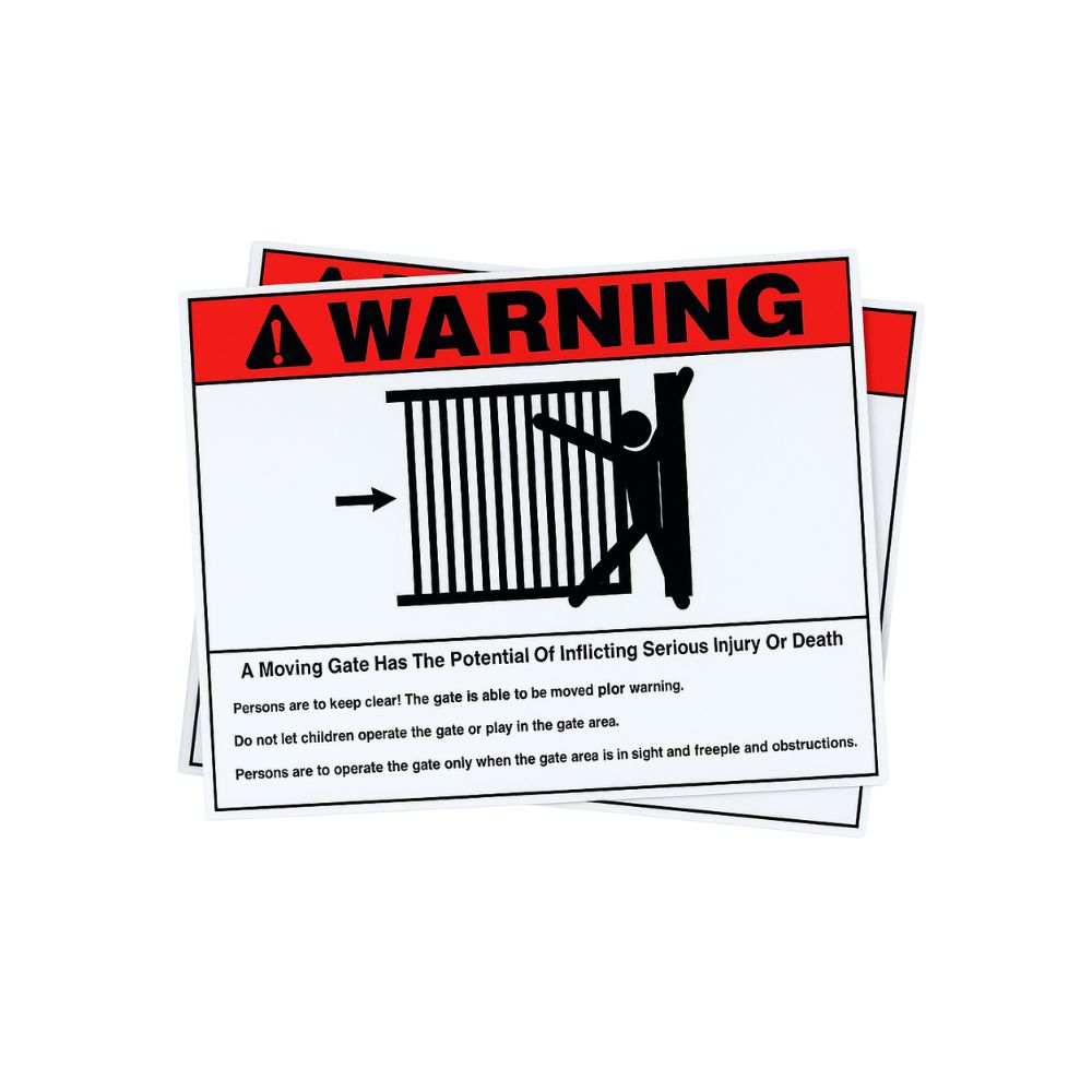 USAutomatic Safety Sign Slide 601025 | All Security Equipment