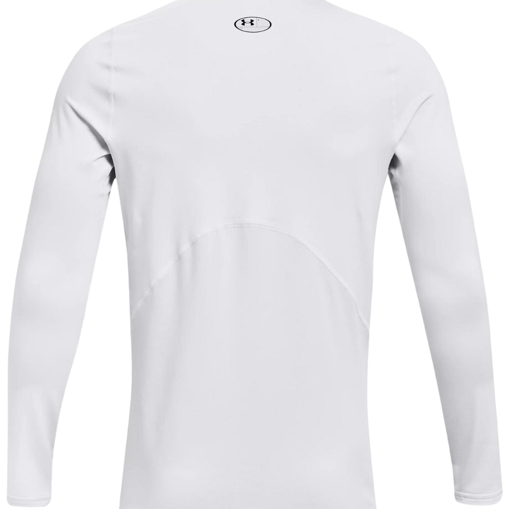 Under Armour ColdGear Crewneck Shirt (White) | All Security Equipment