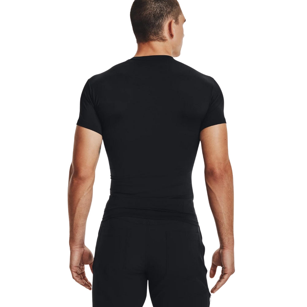 Under Armour Compression V-Neck T-Shirt Black | All Security Equipment