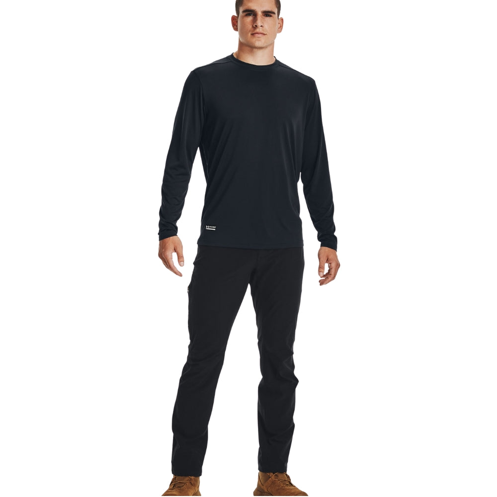 Under Armour Long Sleeve T-Shirt (Dark Navy) | All Security Equipment