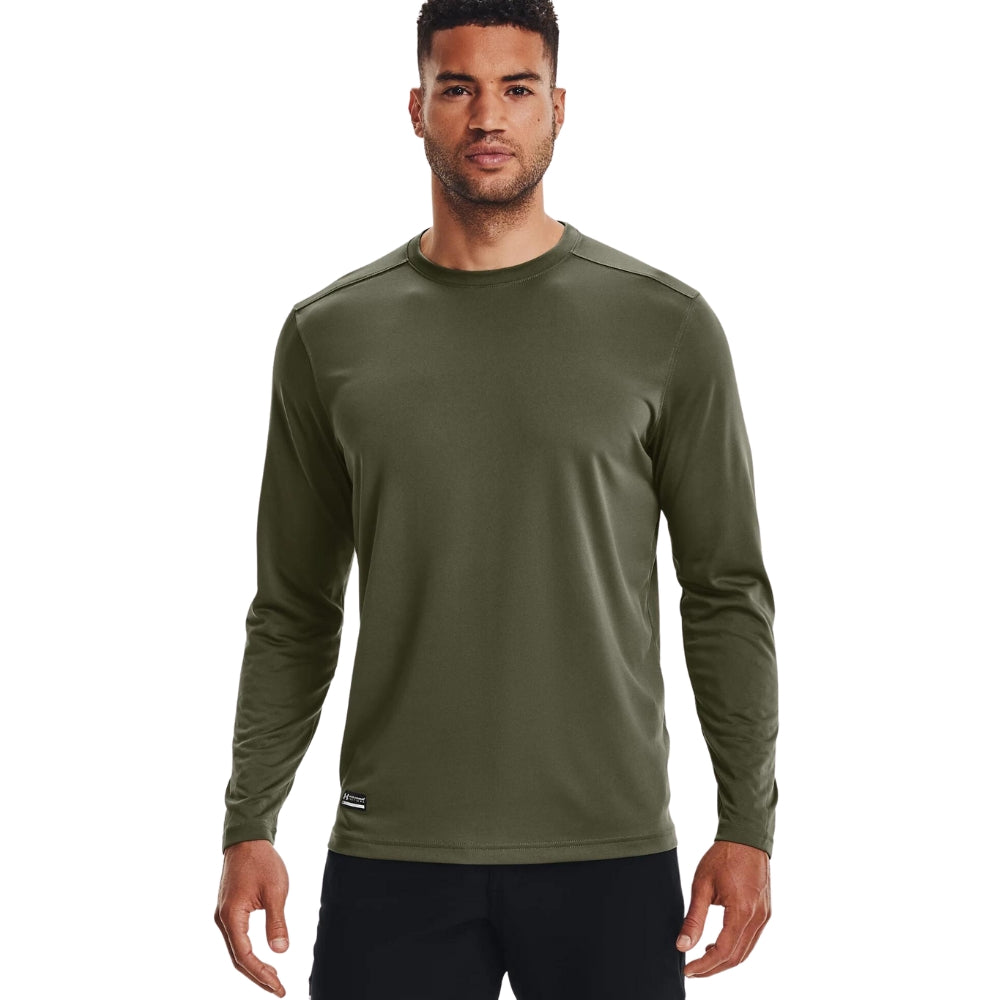 Under Armour Long Sleeve T-Shirt (Green) | All Security Equipment