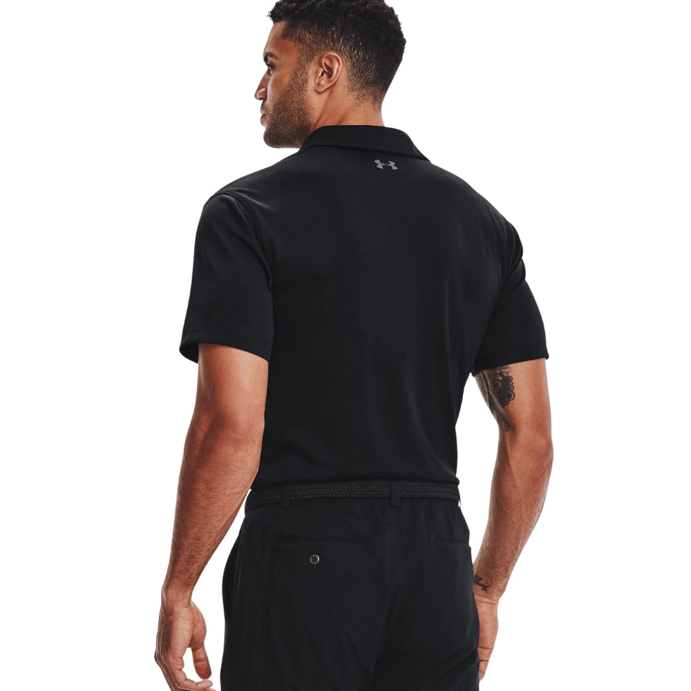 Under Armour Men's Tech Polo (Black) | All Security Equipment