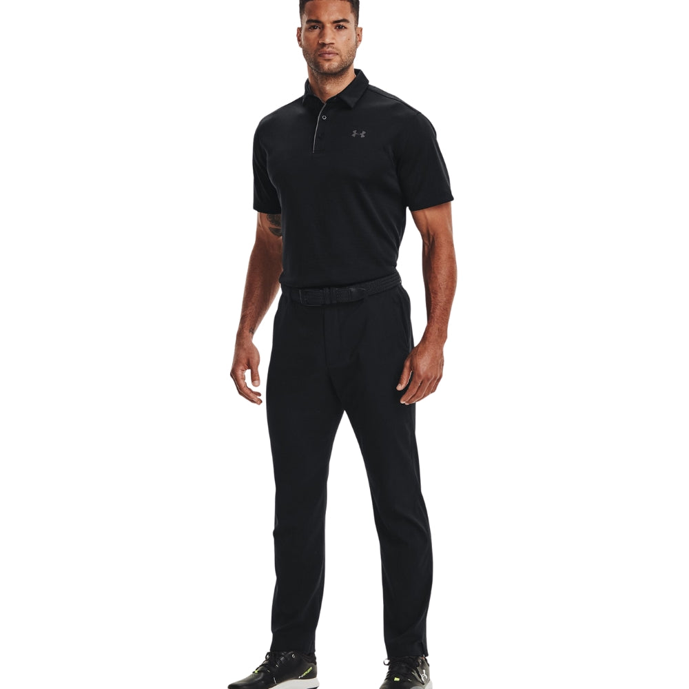 Under Armour Men's Tech Polo (Black) | All Security Equipment