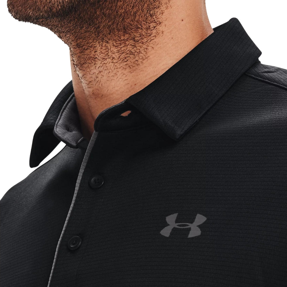 Under Armour Men's Tech Polo (Black) | All Security Equipment