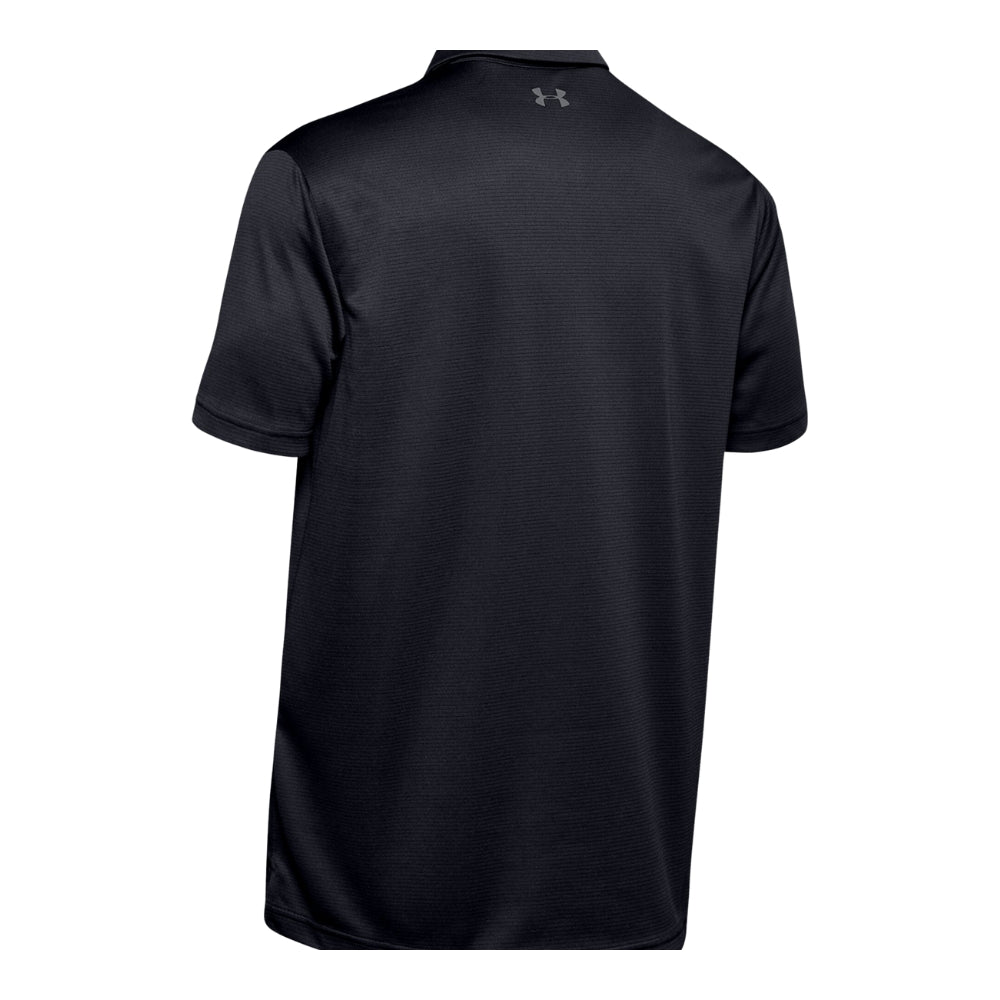 Under Armour Men's Tech Polo (Black) | All Security Equipment