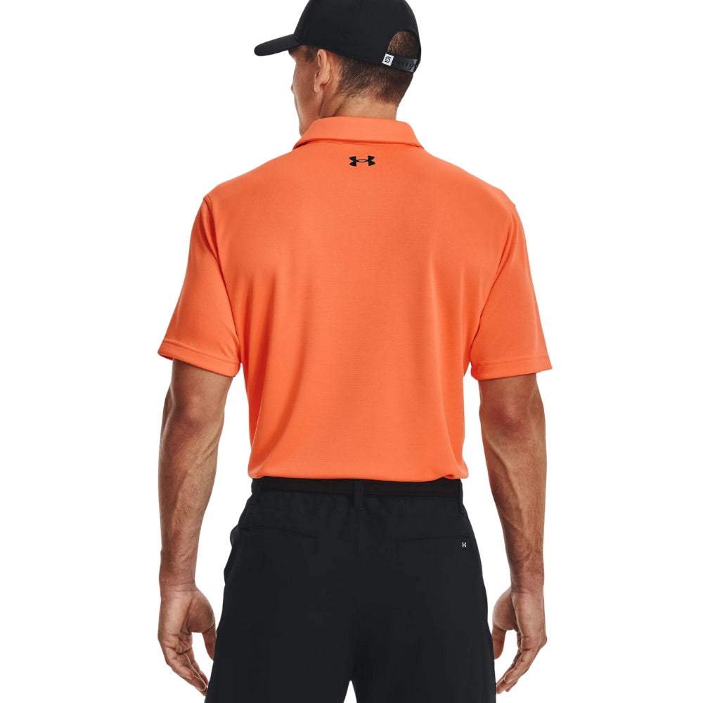 Under Armour Men's Tech Polo (Orange Blast) | All Security Equipment