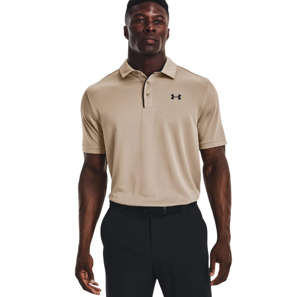 Under Armour Men s Tech Polo Sahara Black All Security Equipment