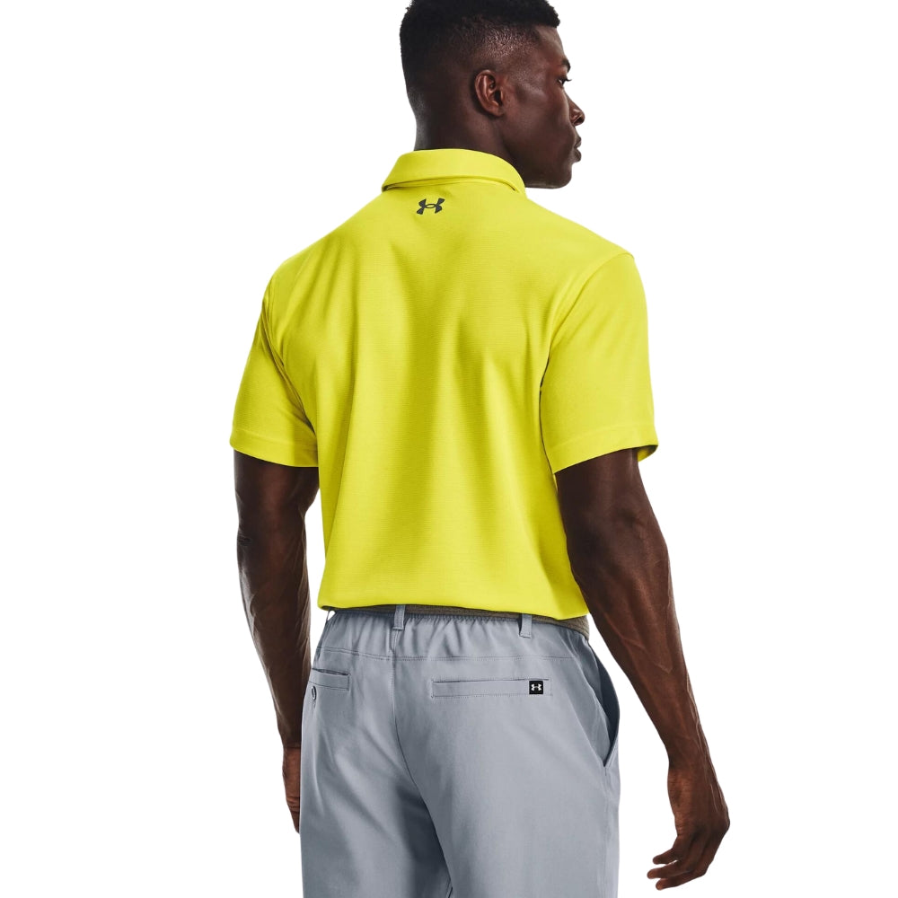 Under Armour Men's Tech Polo (Starfruit/Gray) | All Security Equipment