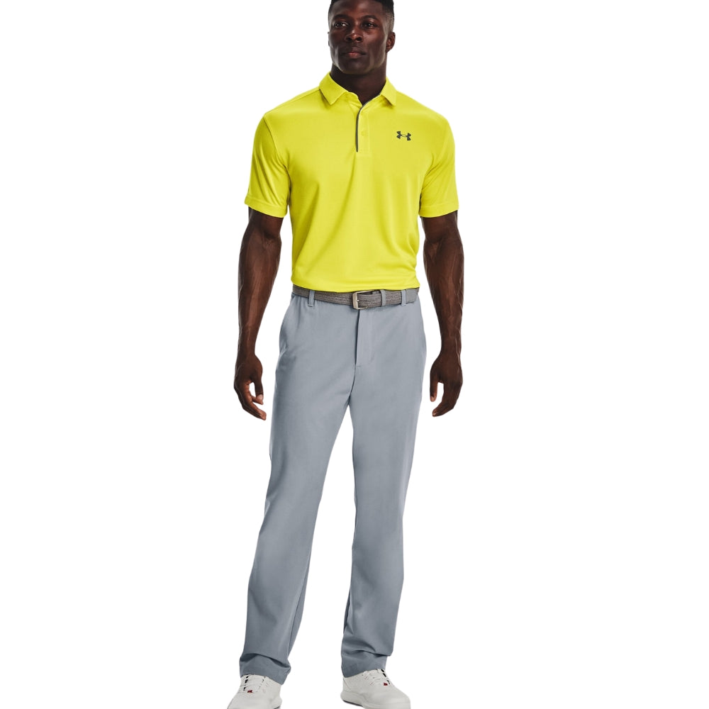 Under Armour Men's Tech Polo (Starfruit/Gray) | All Security Equipment