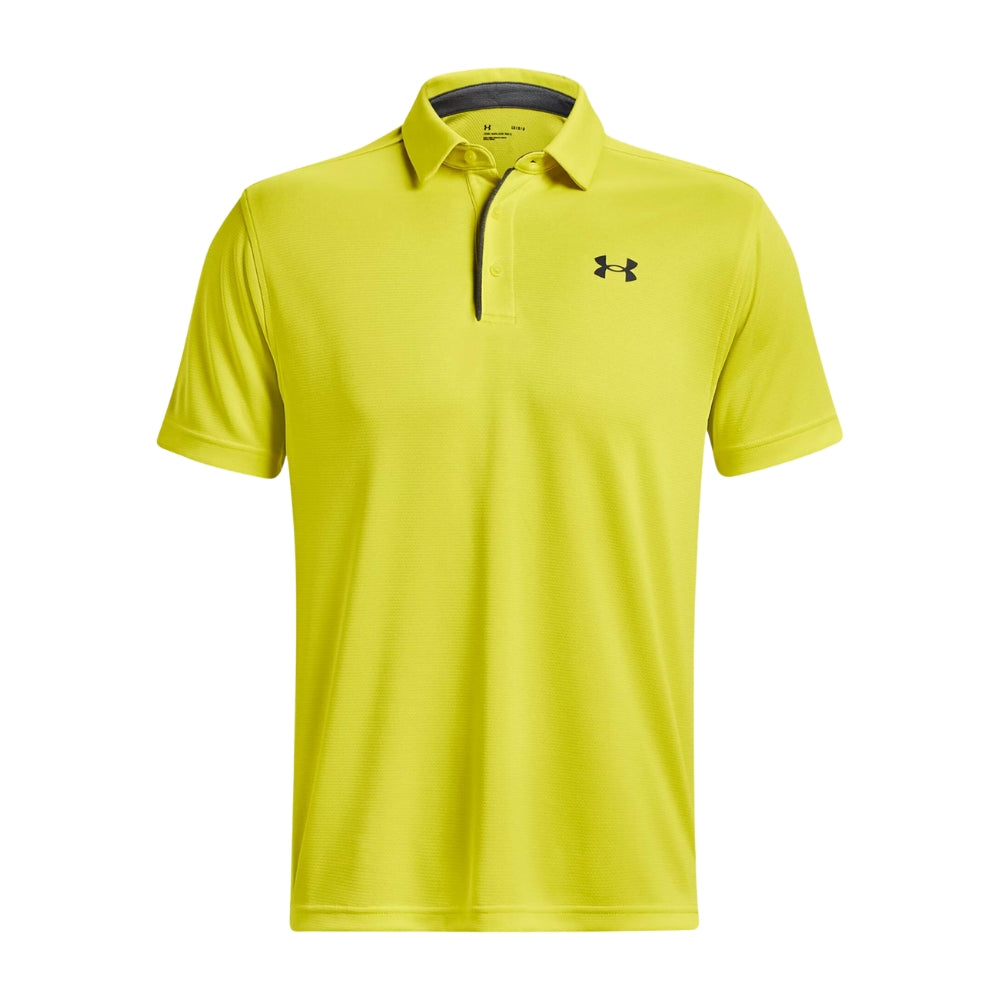 Under Armour Men's Tech Polo (Starfruit/Gray) | All Security Equipment