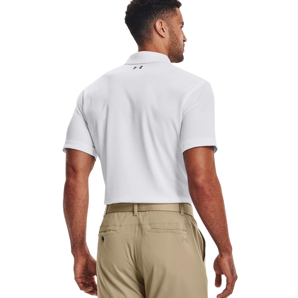 Under Armour Men's Tech Polo (White) | All Security Equipment