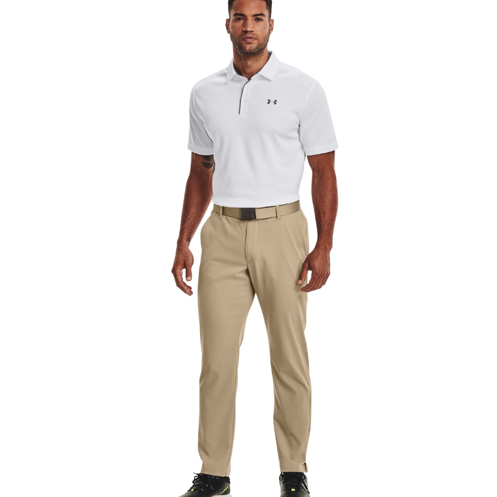 Under Armour Men's Tech Polo (White) | All Security Equipment