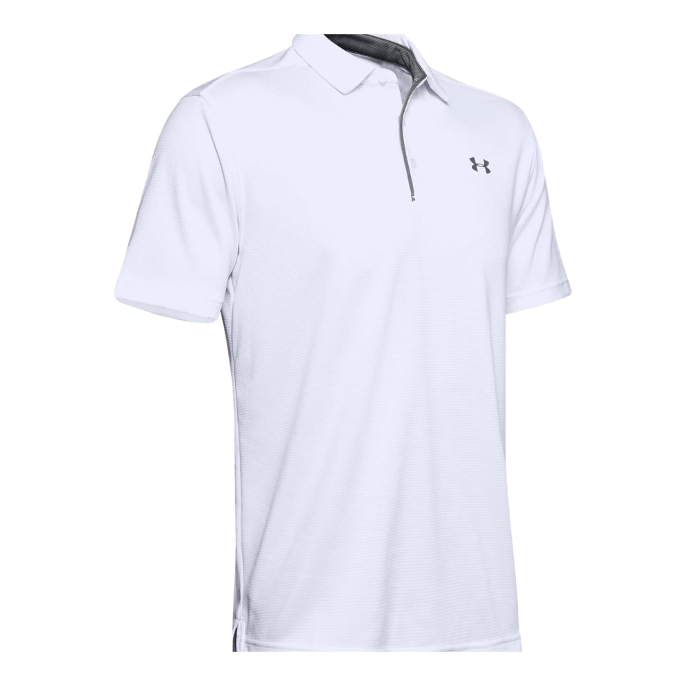 Under Armour Men's Tech Polo (White) | All Security Equipment