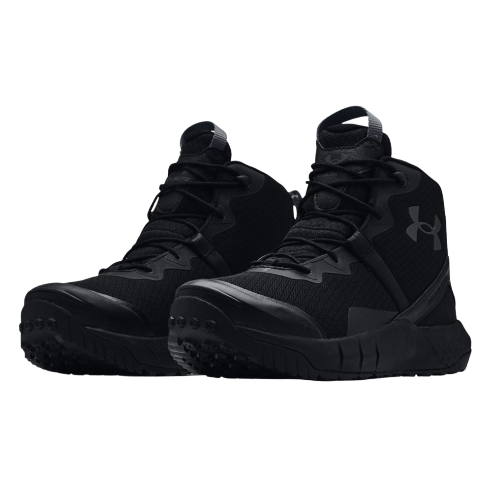 Under Armour Men's Valsetz Mid 2E Boots Black | All Security Equipment