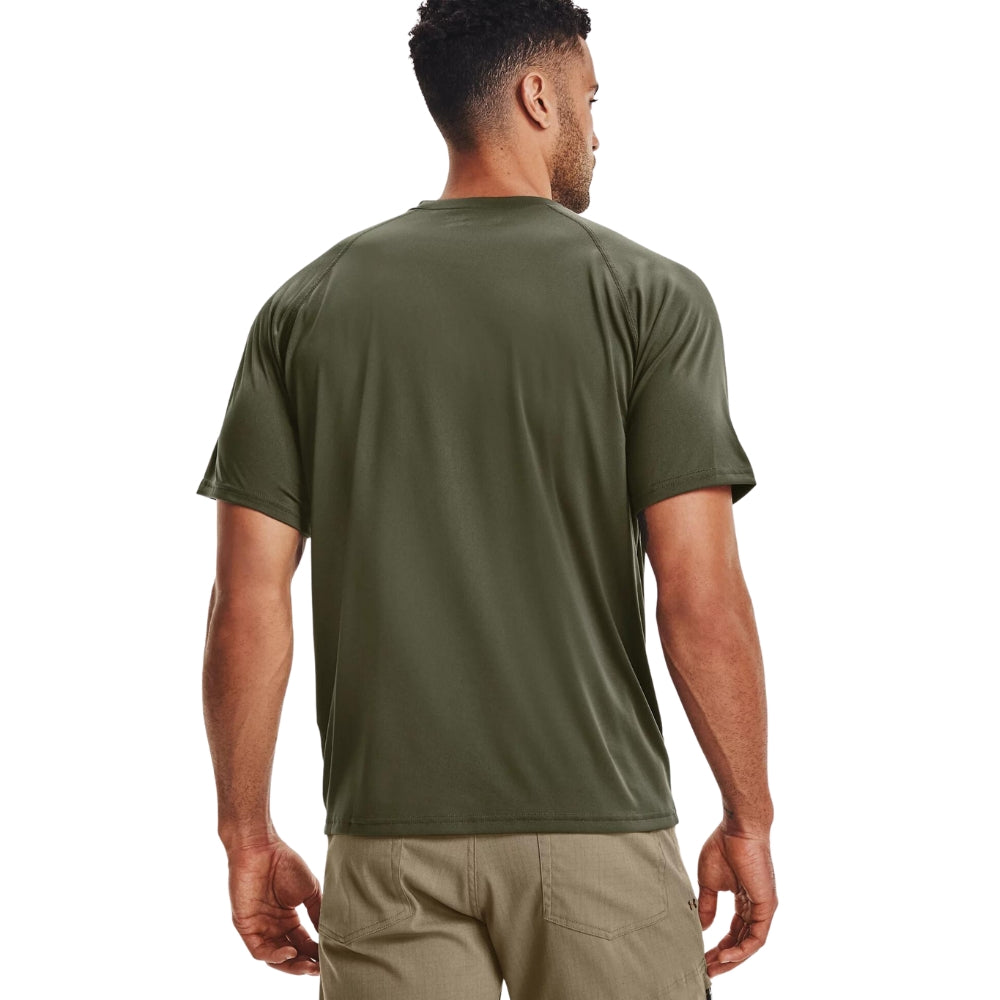 Under Armour Tech Short Sleeve T-Shirt, Green | All Security Equipment