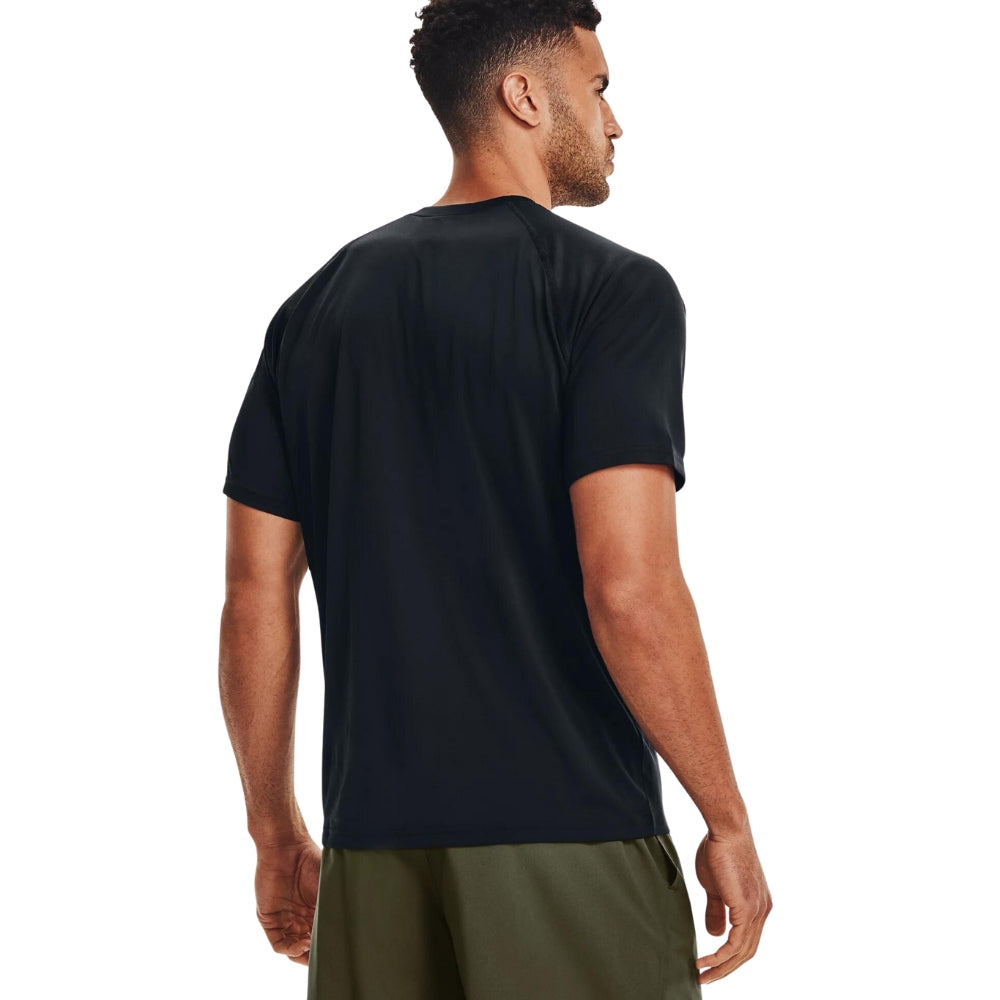 Under Armour Tech Short Sleeve T-Shirt (Navy) | All Security Equipment