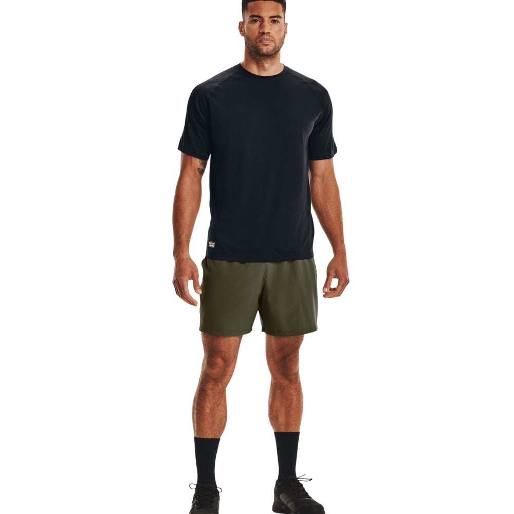 Under Armour Tech Short Sleeve T-Shirt (Navy) | All Security Equipment