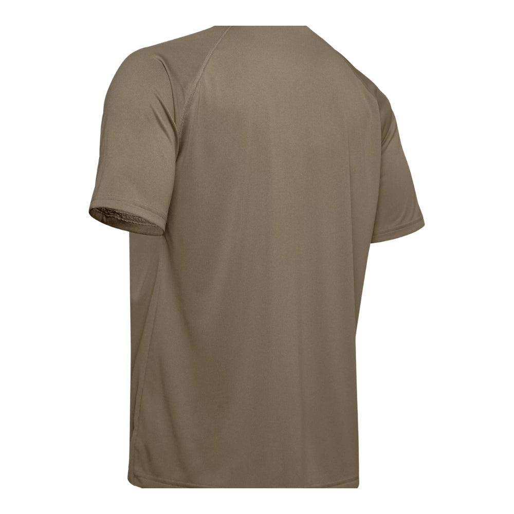 Under Armour Tech Short Sleeve T-Shirt (Tan) | All Security Equipment