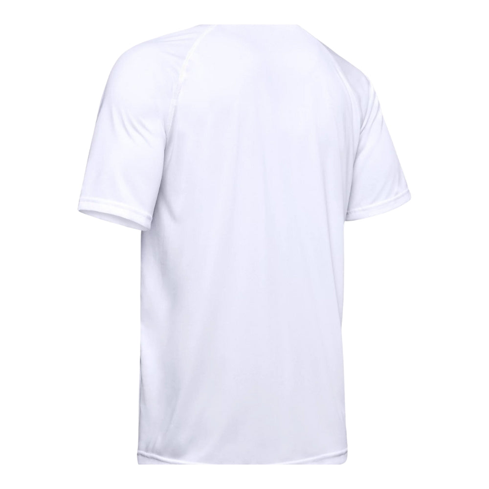 Under Armour Tech Short Sleeve T-Shirt, White | All Security Equipment