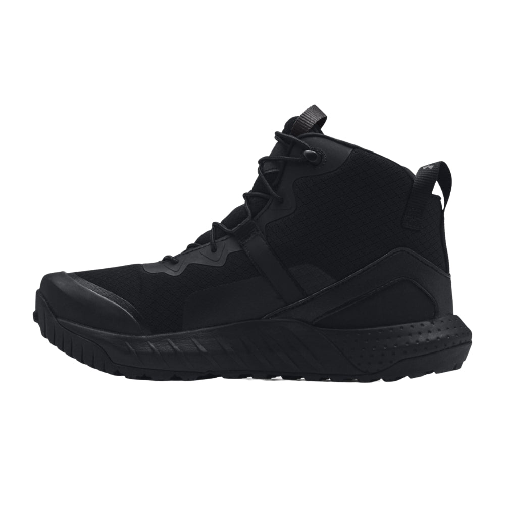 Under Armour Valsetz Mid Boots, Zip (Black) | All Security Equipment