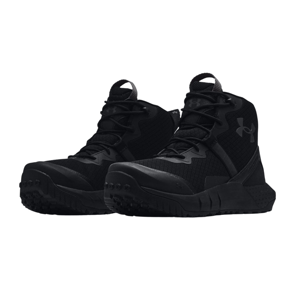 Under Armour Women's Valsetz Mid Boots, Black | All Security Equipment