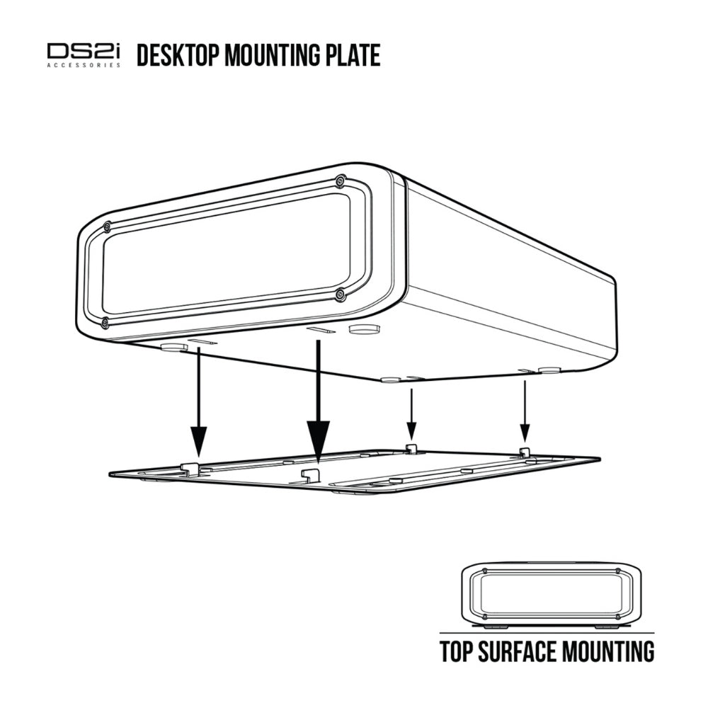 Vaultek DS2e/DS2i Smart Station Mounting Plate | All Security Equipment