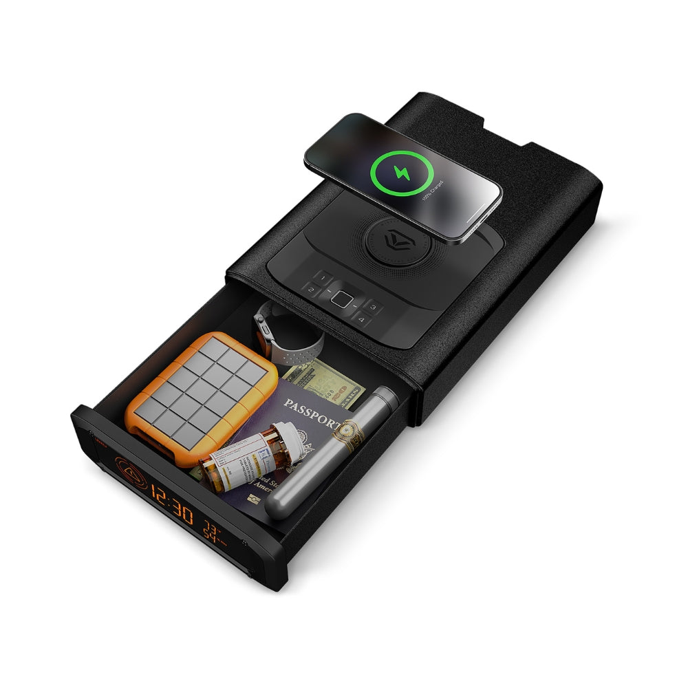 Vaultek DS2i Smart Station ViSN Biometric Safe in Alpine White | All Security Equipment