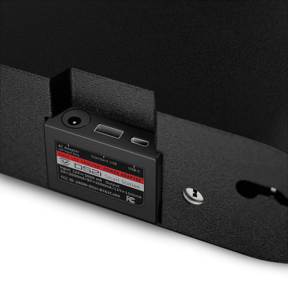 Vaultek DS2i Smart Station ViSN Biometric Safe in Alpine White | All Security Equipment