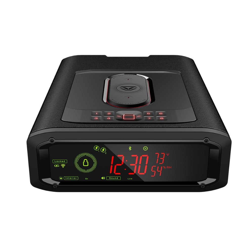 Vaultek DS5i Smart Station ViSN Biometric Safe in Covert Black | All Security Equipment