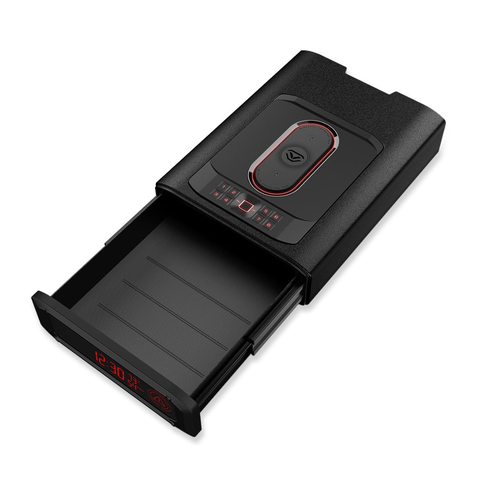 Vaultek DS5i Smart Station ViSN Biometric Safe in Covert Black | All Security Equipment