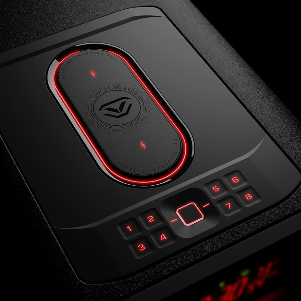 Vaultek DS5i Smart Station ViSN Biometric Safe in Covert Black | All Security Equipment