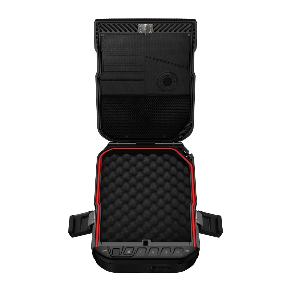 Vaultek LifePod 10 Biometric Portable Travel Lockbox in Covert Black | All Security Equipment
