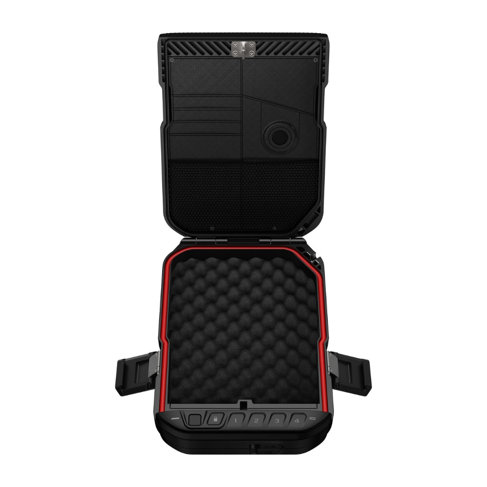 Vaultek LifePod 10 Biometric Portable Travel Lockbox in Titanium Gray | All Security Equipment