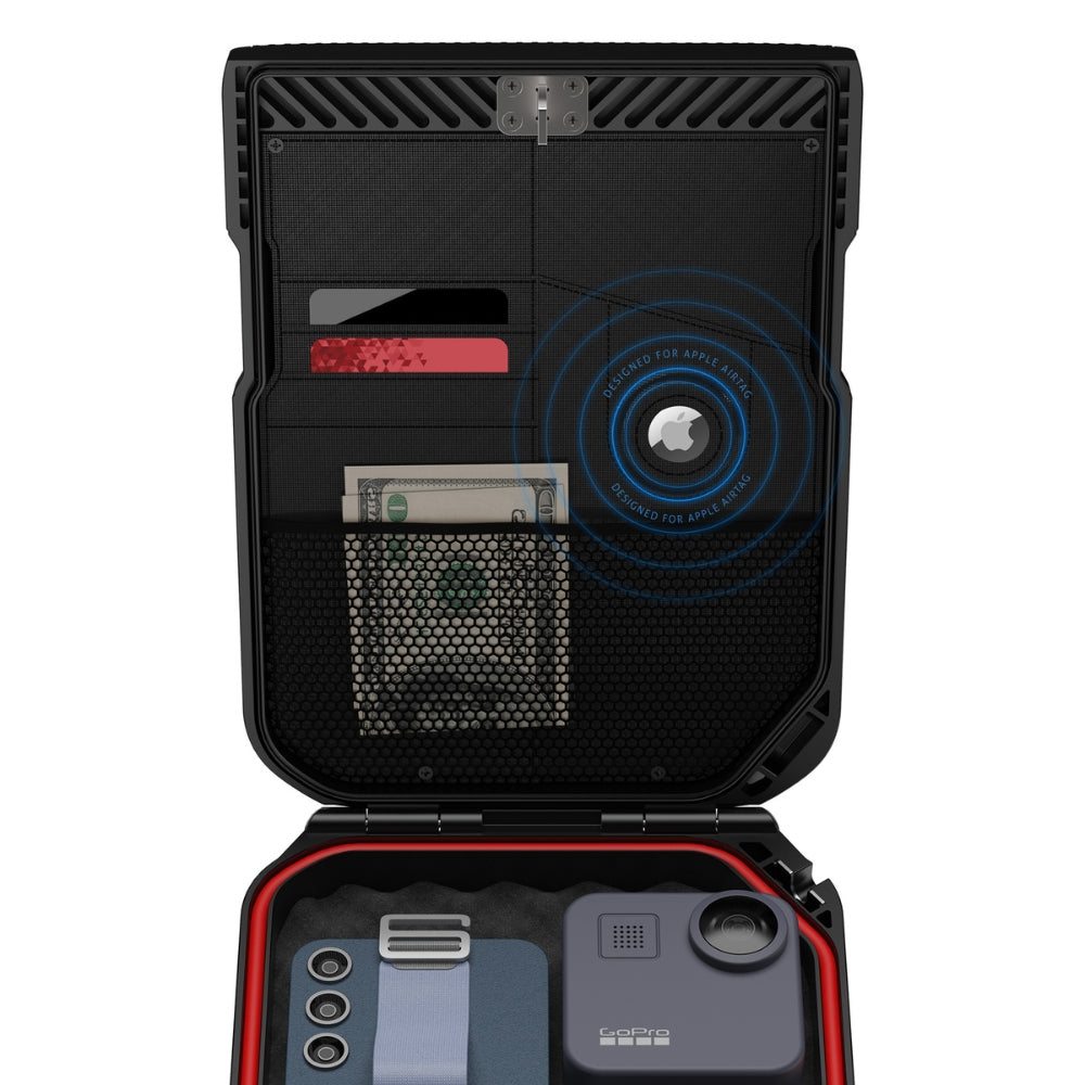 Vaultek LifePod 10 Biometric Portable Travel Lockbox in Titanium Gray | All Security Equipment