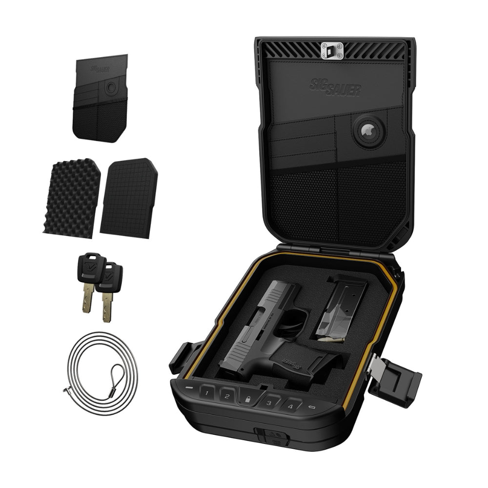 Vaultek LifePod 10 Biometric SIG SAUER Edition Portable Travel Lockbox | All Security Equipment