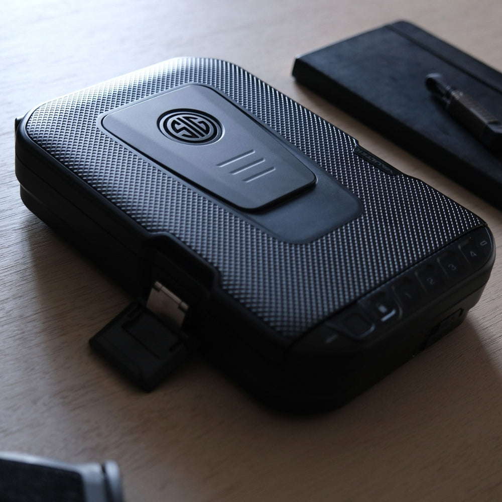 Vaultek LifePod 10 Biometric SIG SAUER Edition Portable Travel Lockbox | All Security Equipment