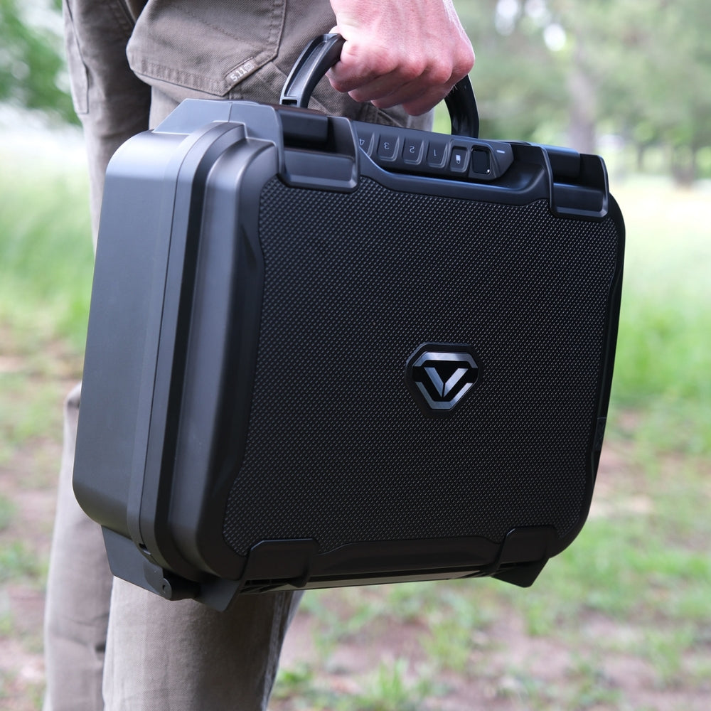 Vaultek LifePod XR Portable Travel Lockbox with Pluck Foam | All Security Equipment