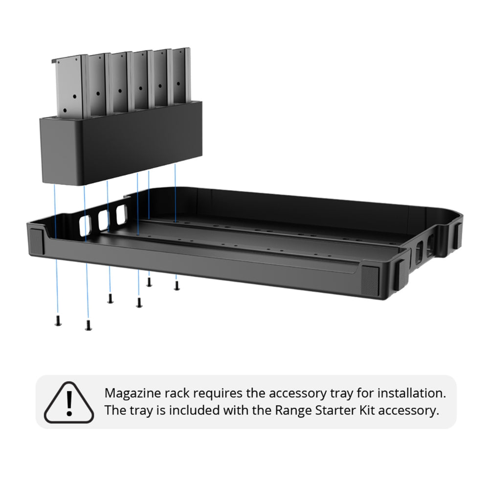 Vaultek LifePod XR/XT Accessory Modular Magazine Rack for Tray | All Security Equipment