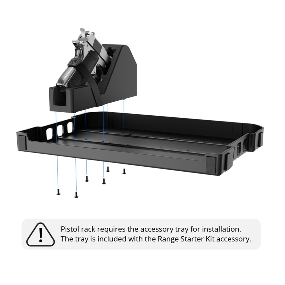 Vaultek LifePod XR/XT Accessory Modular Pistol Rack for Tray | All Security Equipment